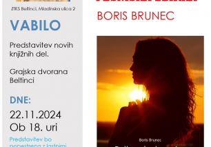 BORIS BRUNEC, Predstavitev novih knjižnih del